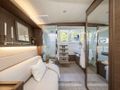 DRAGONFLY Lagoon 620 - master cabin seating DRAGONFLY Lagoon 620 - master cabin seating