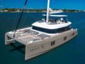 AMAYA is a beautiful Sunreef 60,accommodating up to 8 guests in 4 cabins,each with their own individual AC controls and USB outlets. All cabins are en suite with electric flush toilets and stall showers. This galley up version features a spacious co