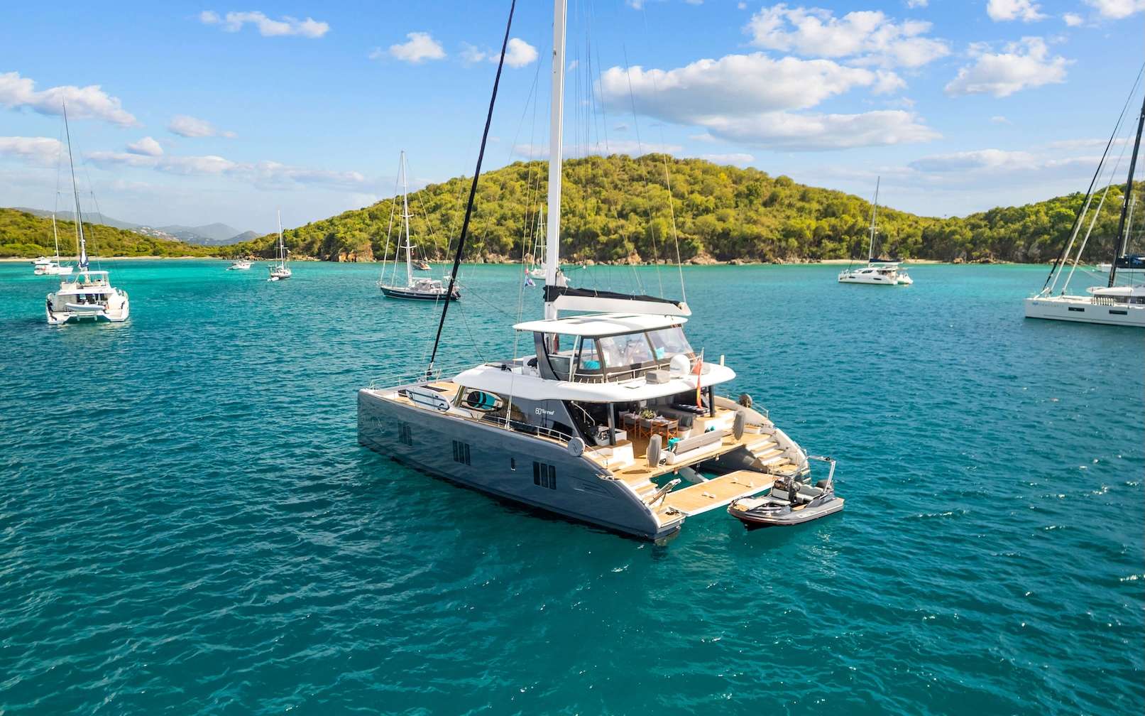 Charter Yacht AMAYA - Sunreef 60 - 4 Cabins - Tortola - Anegada - Virgin Gorda - BVI - Caribbean