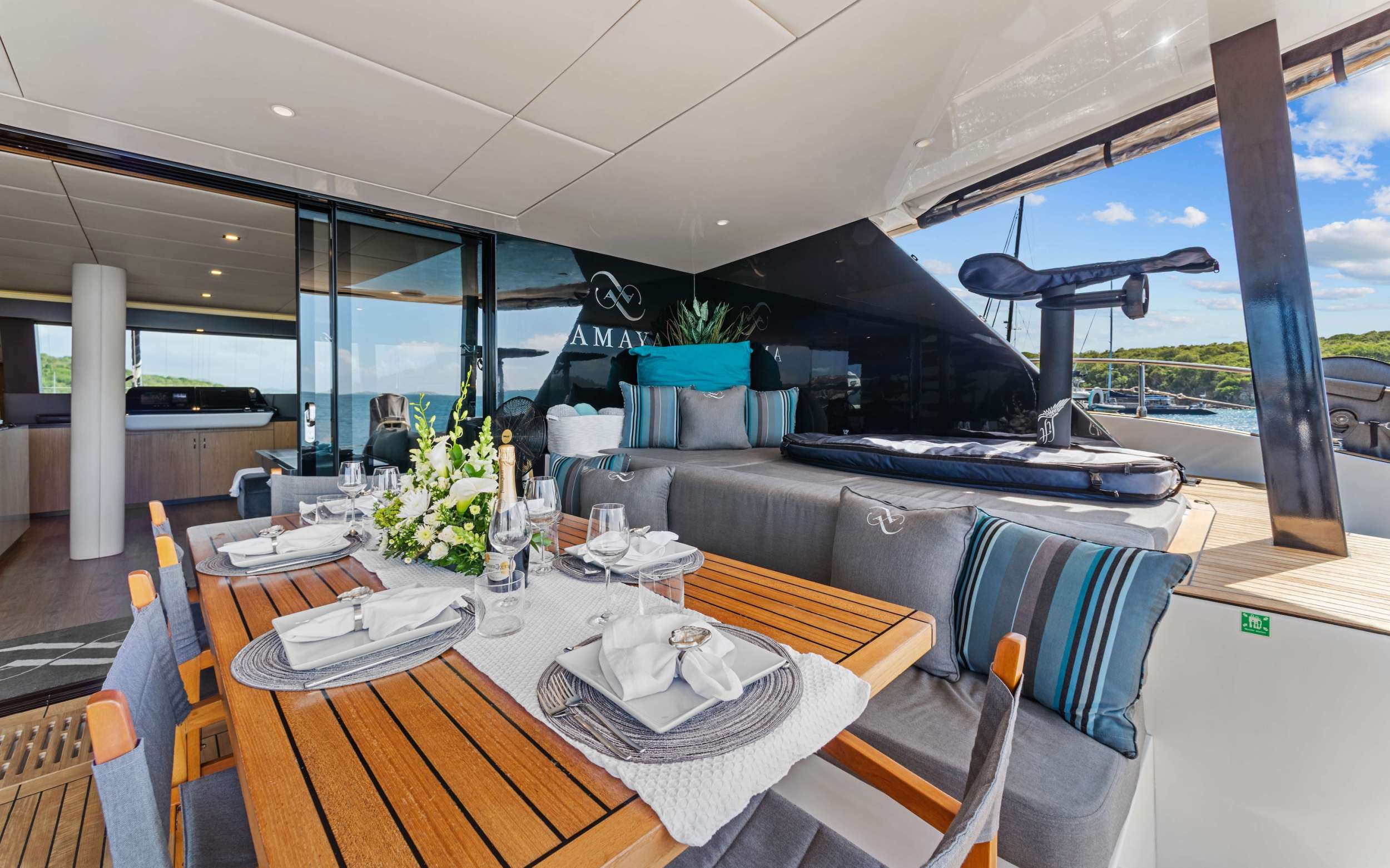 Charter Yacht AMAYA - Sunreef 60 - 4 Cabins - Tortola - Anegada - Virgin Gorda - BVI - Caribbean