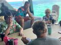 AMAYA Sunreef 60 - guests enjoying AMAYA Sunreef 60 - guests enjoying