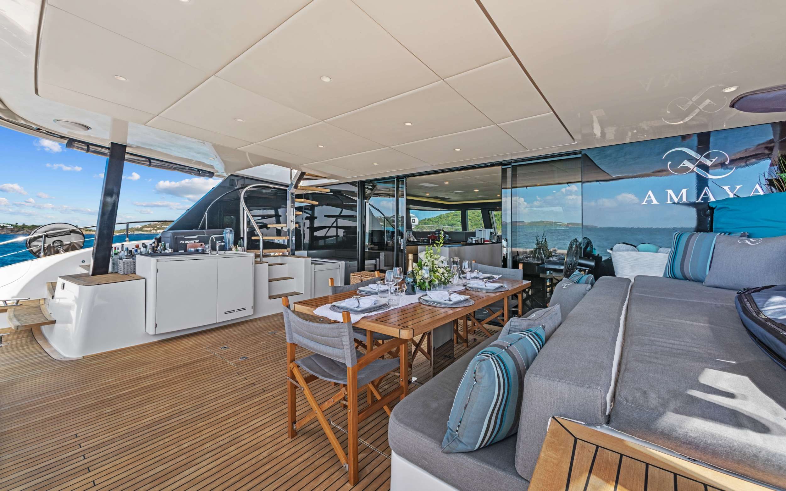 Charter Yacht AMAYA - Sunreef 60 - 4 Cabins - Tortola - Anegada - Virgin Gorda - BVI - Caribbean