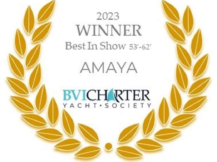 AMAYA Sunreef 60 - 2023 award AMAYA Sunreef 60 - 2023 award