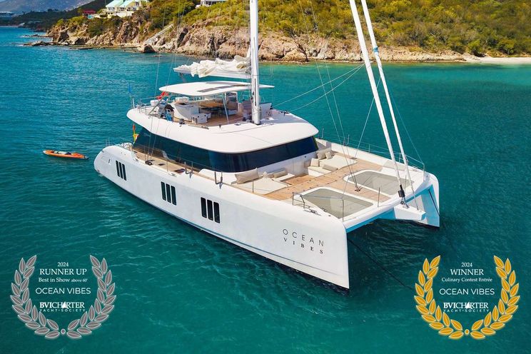 Charter Yacht OCEAN VIBES - Sunreef 74 - 4 Cabins - Tortola - Anegada - Virgin Gorda - BVI - Caribbean