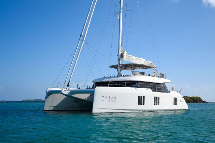 Charter Yacht OCEAN VIBES - Sunreef 74 - 4 Cabins - Tortola - Anegada - Virgin Gorda - BVI - Caribbean