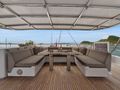 OCEAN VIBES Sunreef 74 - flybridge lounge OCEAN VIBES Sunreef 74 - flybridge lounge