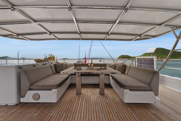 Charter Yacht OCEAN VIBES - Sunreef 74 - 4 Cabins - Tortola - Anegada - Virgin Gorda - BVI - Caribbean