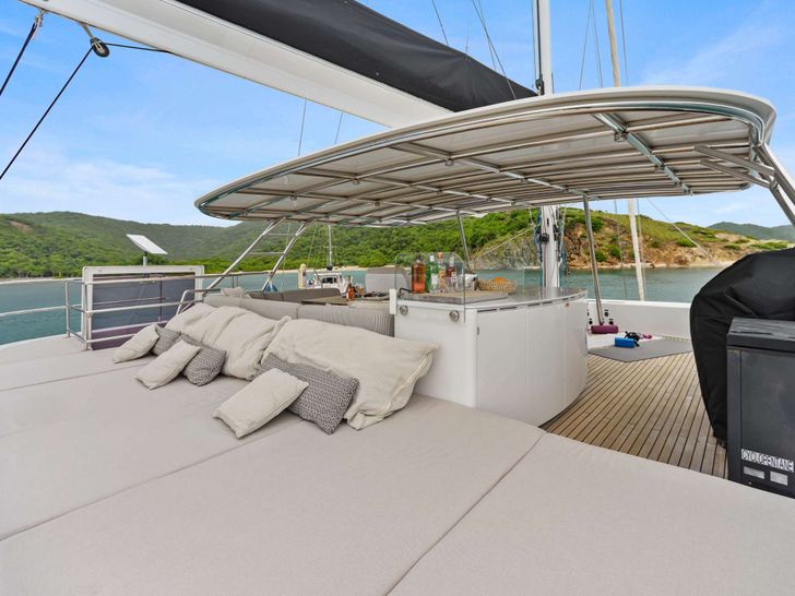 OCEAN VIBES Sunreef 74 - flybridge OCEAN VIBES Sunreef 74 - flybridge