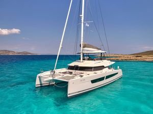 ALMA - Fountaine Pajot Samana 59 - 5 Cabins - Athens - Mykonos - Paros - Cyclades - Greece ALMA - Fountaine Pajot Samana 59 - 5 Cabins - Athens - Mykonos - Paros - Cyclades - Greece