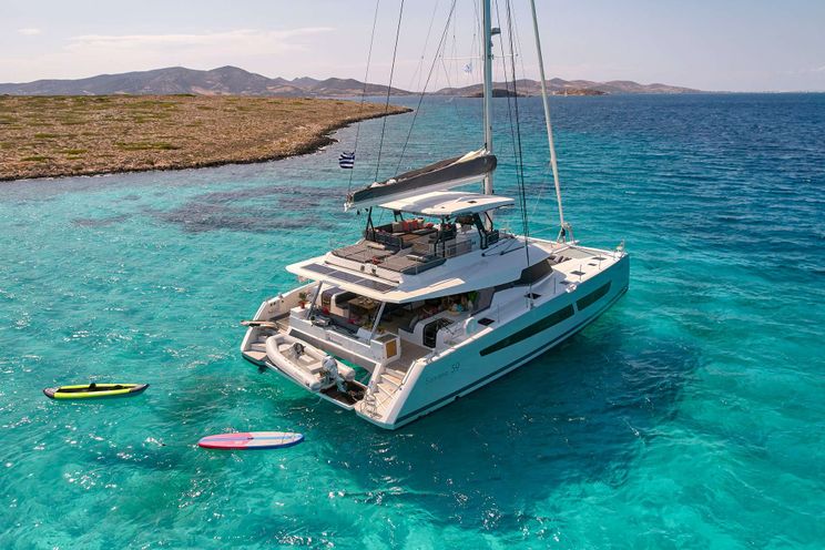 Charter Yacht ALMA - Fountaine Pajot Samana 59 - 5 Cabins - Athens - Mykonos - Paros - Cyclades - Greece