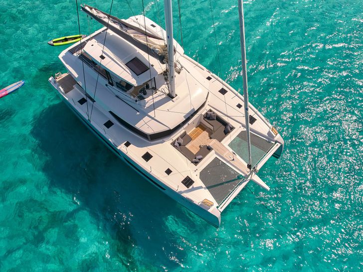ALMA Fountaine Pajot Samana 59 - top shot ALMA Fountaine Pajot Samana 59 - top shot
