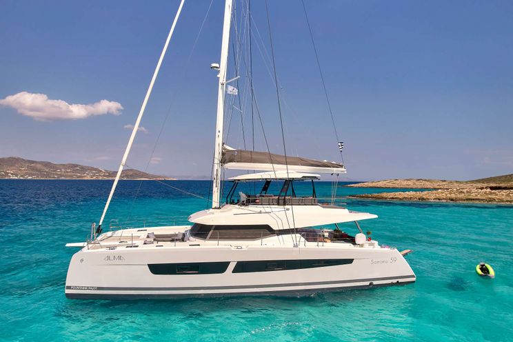 Charter Yacht ALMA - Fountaine Pajot Samana 59 - 5 Cabins - Athens - Mykonos - Paros - Cyclades - Greece