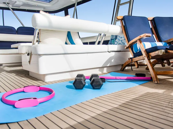 DEEP BLUE - Leopard 58 - Yoga equipment DEEP BLUE - Leopard 58 - Yoga equipment
