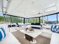 DEEP BLUE - Leopard 58 - Flybridge seating DEEP BLUE - Leopard 58 - Flybridge seating
