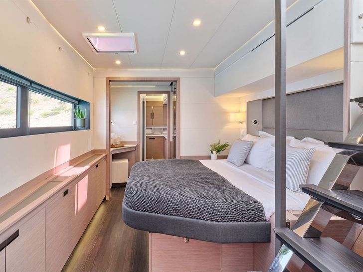 ALEXANDRA II Fountaine Pajot Alegria 67 - master cabin ALEXANDRA II Fountaine Pajot Alegria 67 - master cabin