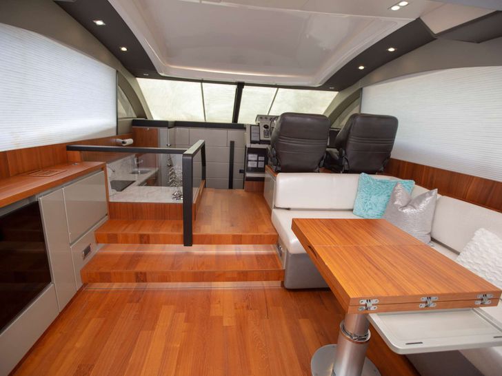 MY GIRL - Fairline 62 Main Salon MY GIRL - Fairline 62 Main Salon