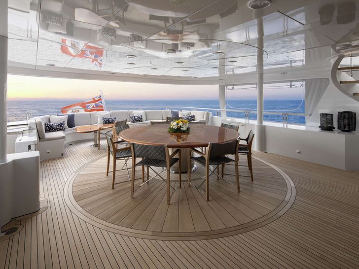 SECOND LOVE - Upper Aft Deck SECOND LOVE - Upper Aft Deck