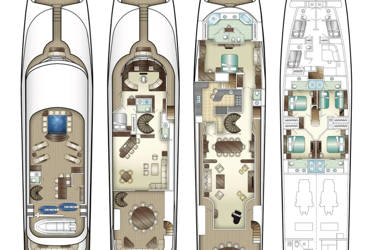 Charter Yacht SECOND LOVE - Trinity 145 - 5 Cabins - Nassau - Bahamas - Florida