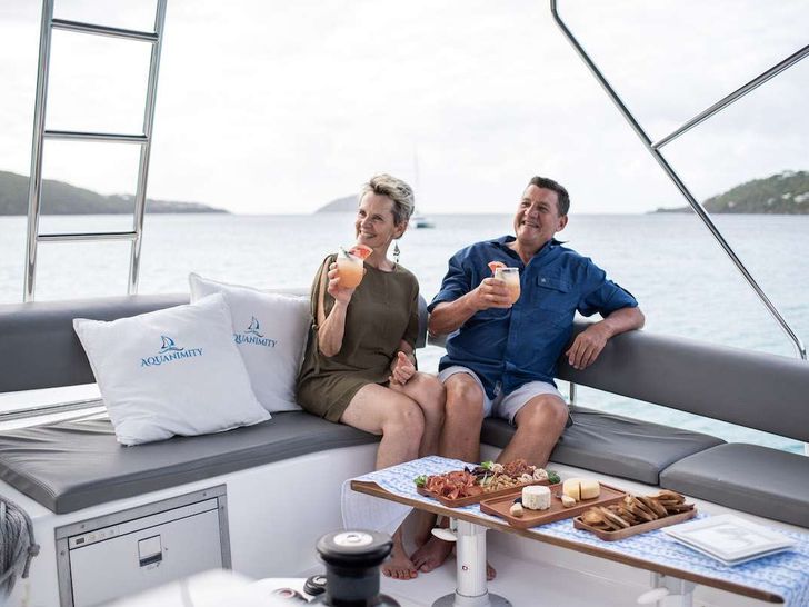 Cocktails on the Flybridge Cocktails on the Flybridge