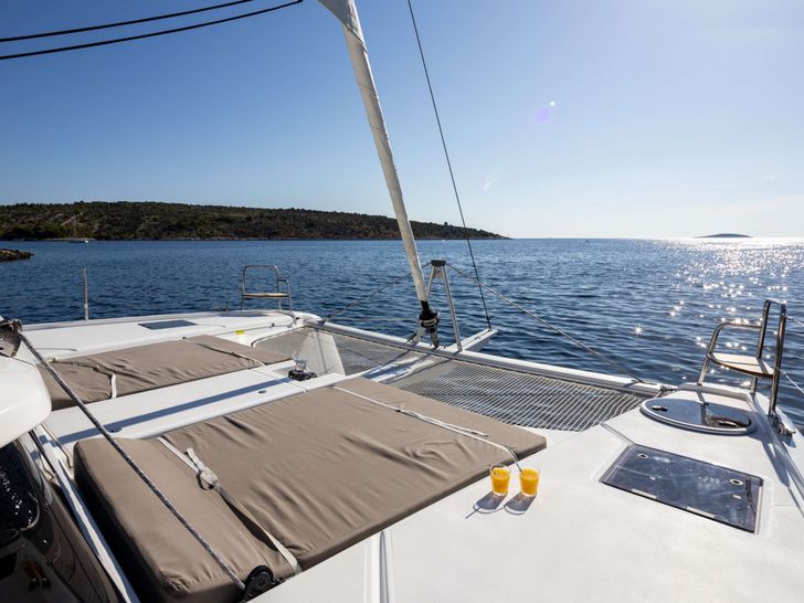 AQUANIMITY - foredeck lounge area AQUANIMITY - foredeck lounge area