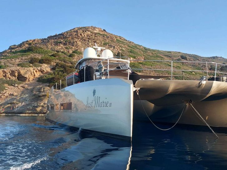 JUST MARIE 2 Lagoon Seventy 8 - bow JUST MARIE 2 Lagoon Seventy 8 - bow
