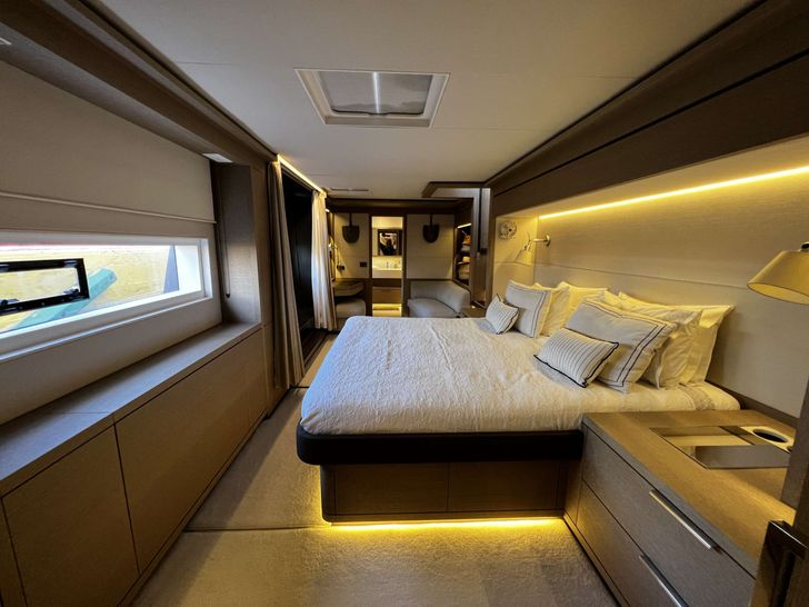 JUST MARIE 2 Lagoon Seventy 8 - master cabin JUST MARIE 2 Lagoon Seventy 8 - master cabin
