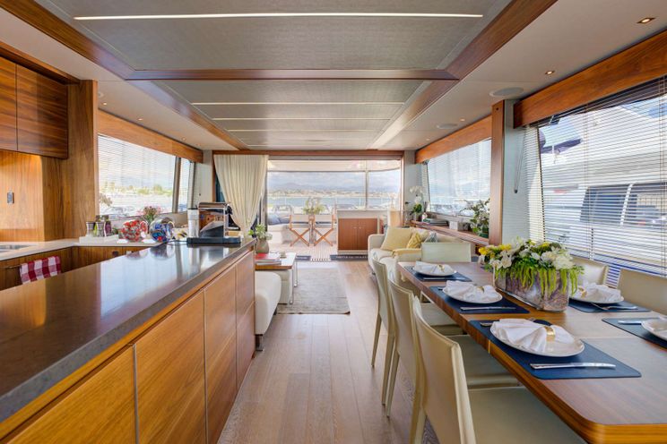 Charter Yacht MIKEL ANGELO - Sunseeker 76 Yacht - 4 Cabins - Monaco - Cannes - St Tropez