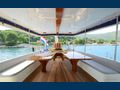 FORTUNA - Aegean Build 180,aft deck dining area