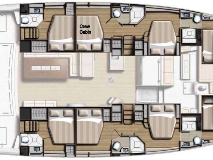Yacht layout Yacht layout