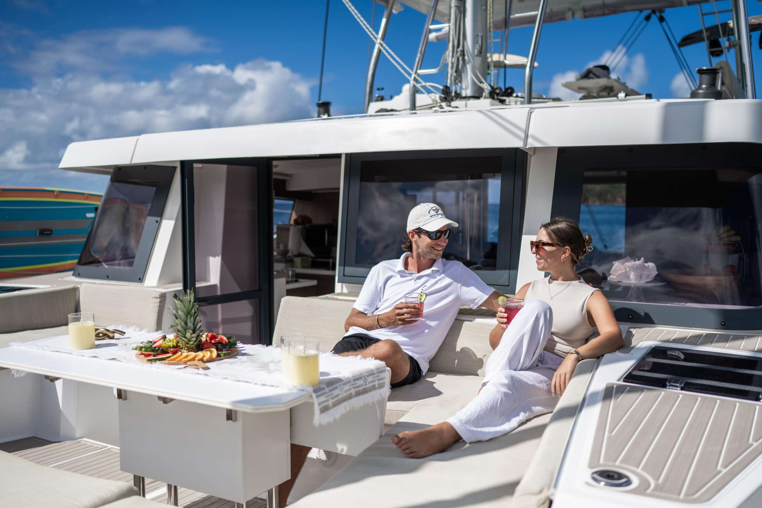 OCEANA Bali 4.8 - Guests Enjoying the Foredeck