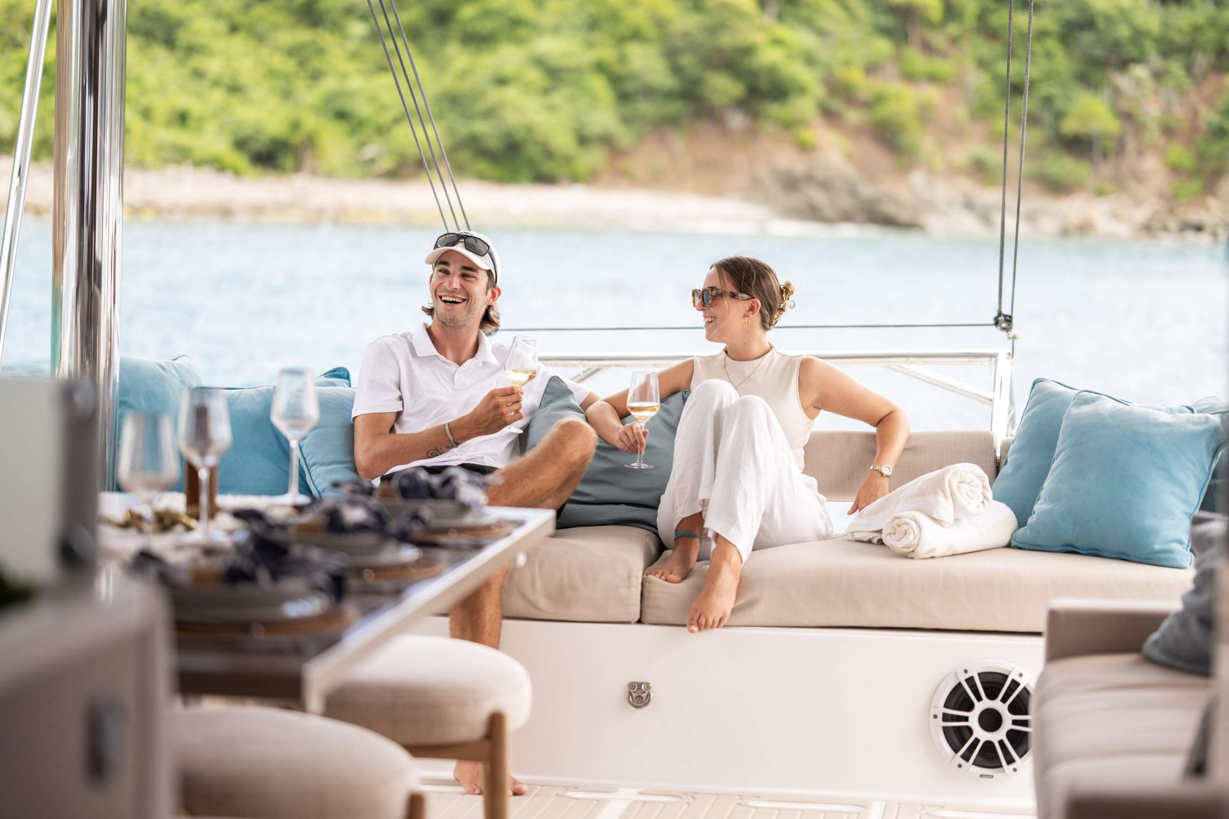 OCEANA Bali 4.8 - Guests Enjoying Aft Seating