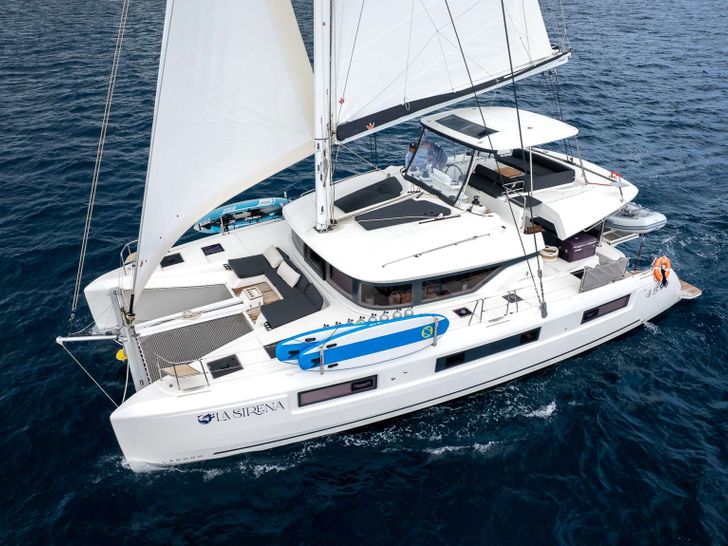 LA SIRENA Lagoon 51 - cruising profile LA SIRENA Lagoon 51 - cruising profile