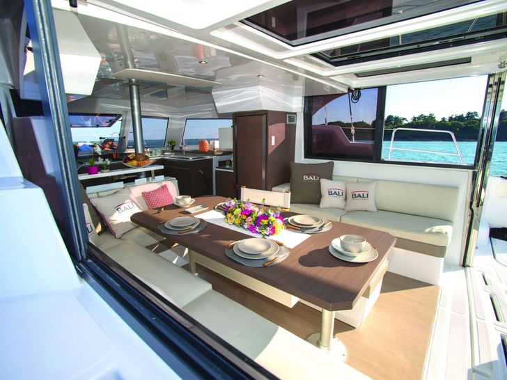 NAUTICAT Bali Catspace - dining area NAUTICAT Bali Catspace - dining area