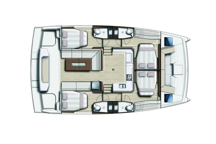 Layout for NAUTICAT - Interior Layout