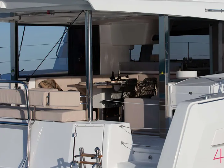 SAID Bali 4.4 - aft deck SAID Bali 4.4 - aft deck