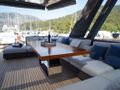 SHERO 26.14m Ferretti Motor Yacht Dining Area SHERO 26.14m Ferretti Motor Yacht Dining Area
