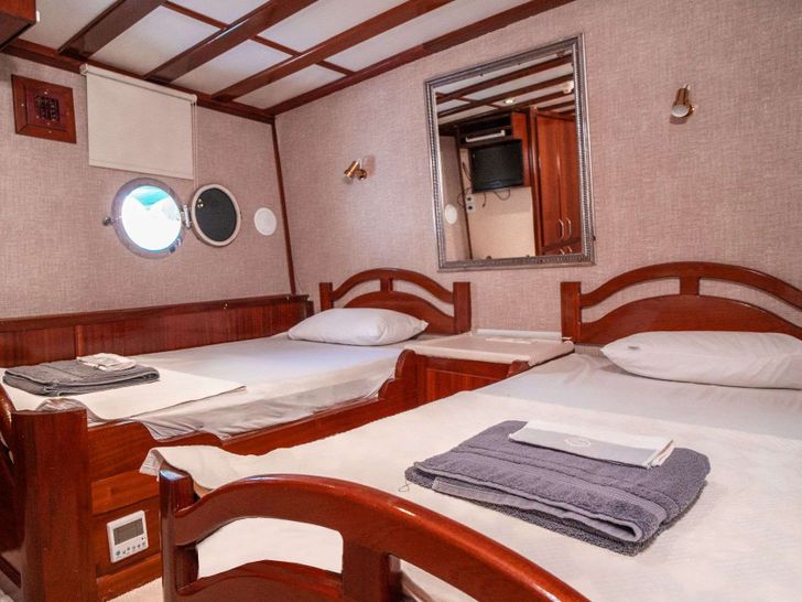 WHITE SWAN 32m Custom Gulet Twin Beds WHITE SWAN 32m Custom Gulet Twin Beds