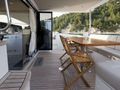 BE HAPPY Azimut 55 - aft deck BE HAPPY Azimut 55 - aft deck