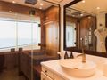 LADY TRUDY 43m CRN Luxury Crewed Motor Yacht Master Bathroom