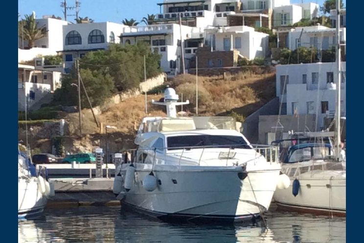 Charter Yacht PALMYRA - Ferretti 57 ft - 3 Cabins - Glyfada - Athens - Santorini - Greece