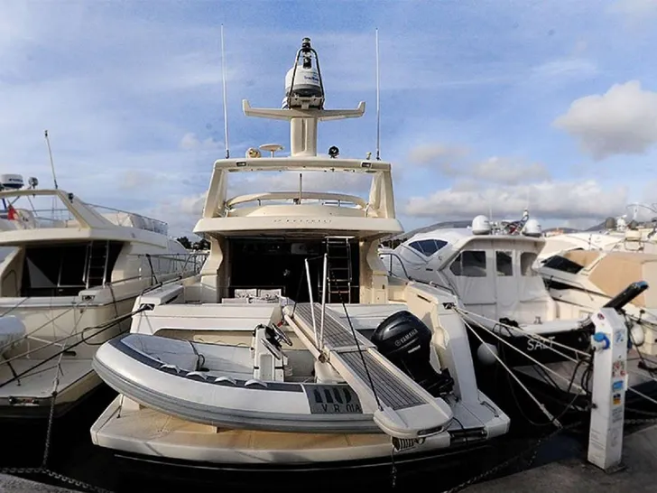 PALMYRA - Ferretti 57 ft.,stern PALMYRA - Ferretti 57 ft.,stern