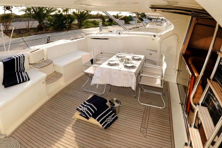 Charter Yacht PALMYRA - Ferretti 57 ft - 3 Cabins - Glyfada - Athens - Santorini - Greece