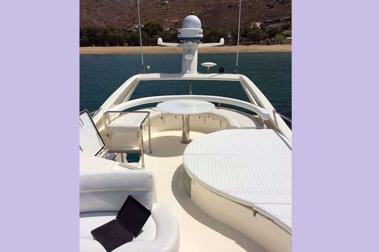 Charter Yacht PALMYRA - Ferretti 57 ft - 3 Cabins - Glyfada - Athens - Santorini - Greece