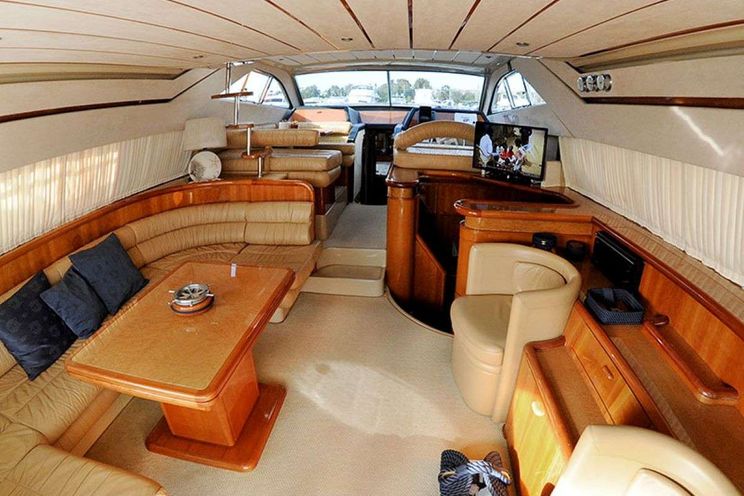 Charter Yacht PALMYRA - Ferretti 57 ft - 3 Cabins - Glyfada - Athens - Santorini - Greece