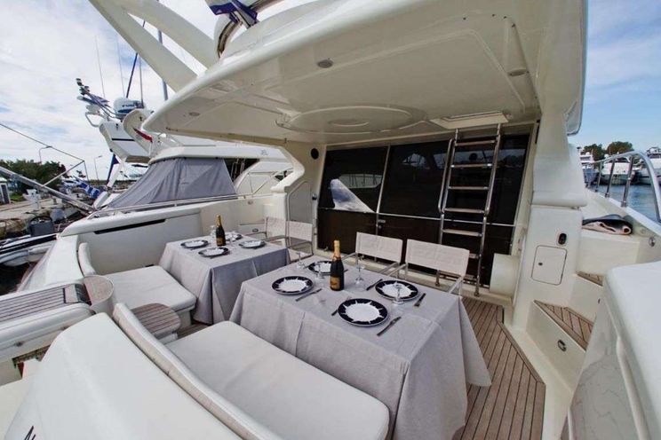 Charter Yacht PALMYRA - Ferretti 57 ft - 3 Cabins - Glyfada - Athens - Santorini - Greece