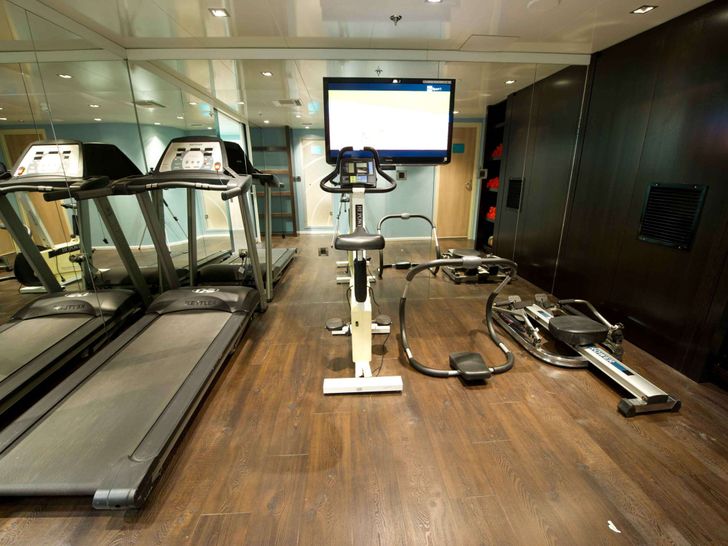 VARIETY VOYAGER - Custom Motor Yacht 68 m,fitness area VARIETY VOYAGER - Custom Motor Yacht 68 m,fitness area