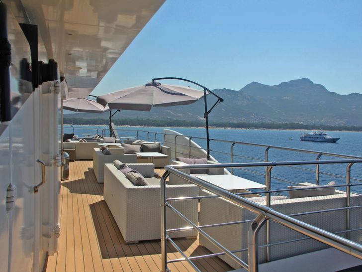 VARIETY VOYAGER - Custom Motor Yacht 68 m,alfresco lounge