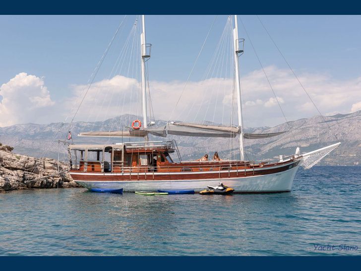 SLANO Custom Sailing Yacht 25m side profile