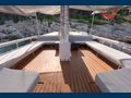 SLANO Custom Sailing Yacht 25m flybridge seating