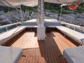 SLANO Custom Sailing Yacht 25m flybridge seating
